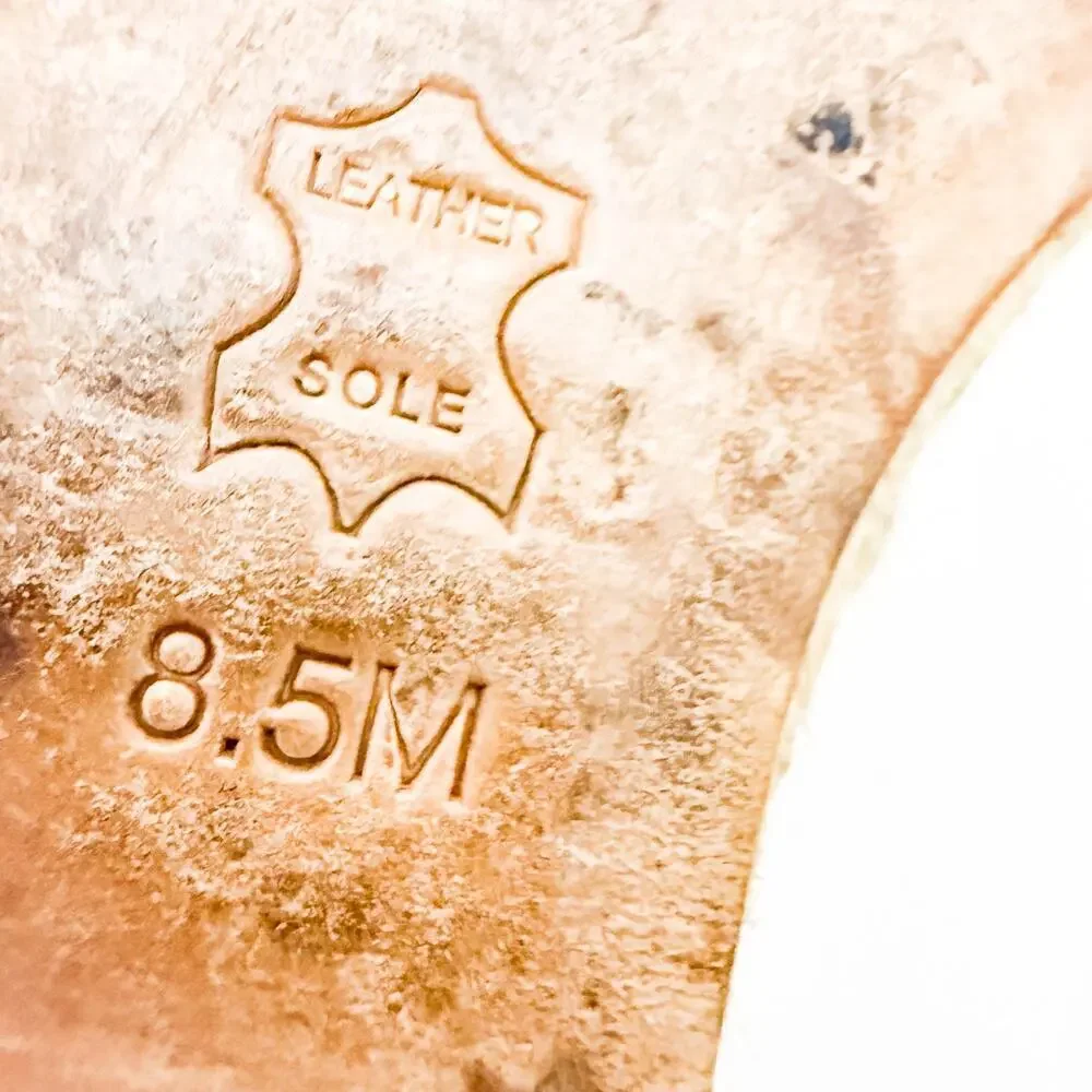 Tory Burch Mallory Lin Natural Espadrille Wedge Sandals Floral Applique Size 8.5